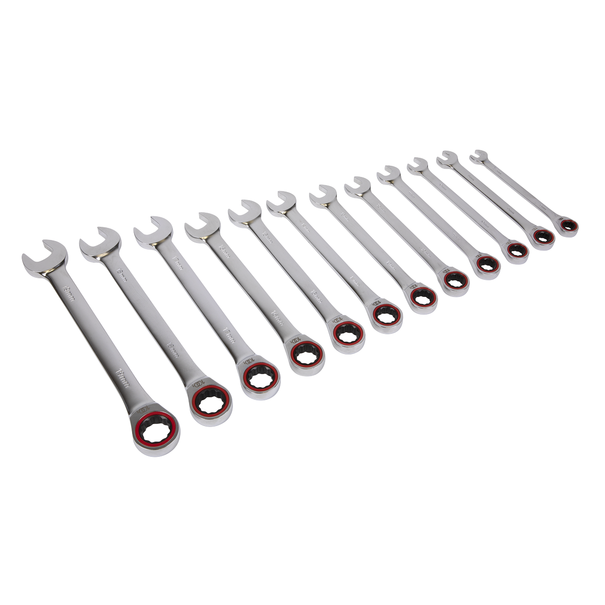 Combination Ratchet Spanner Set 12pc AK63940