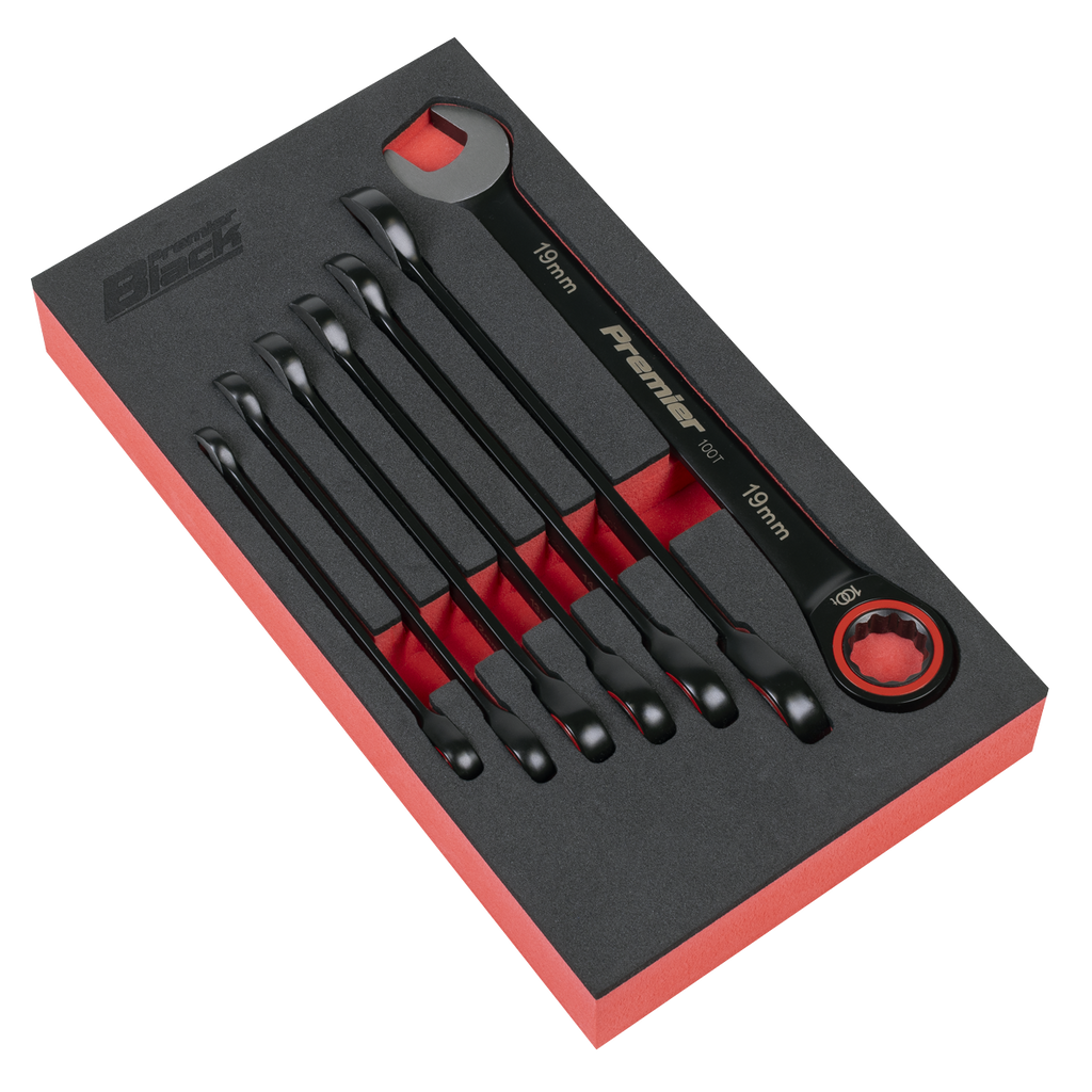 Combination Ratchet Spanner Set 7pc AK63941B