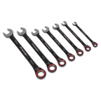 Combination Ratchet Spanner Set 7pc AK63941B