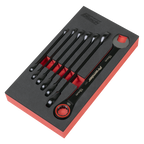 Combination Ratchet Spanner Set 7pc AK63941B