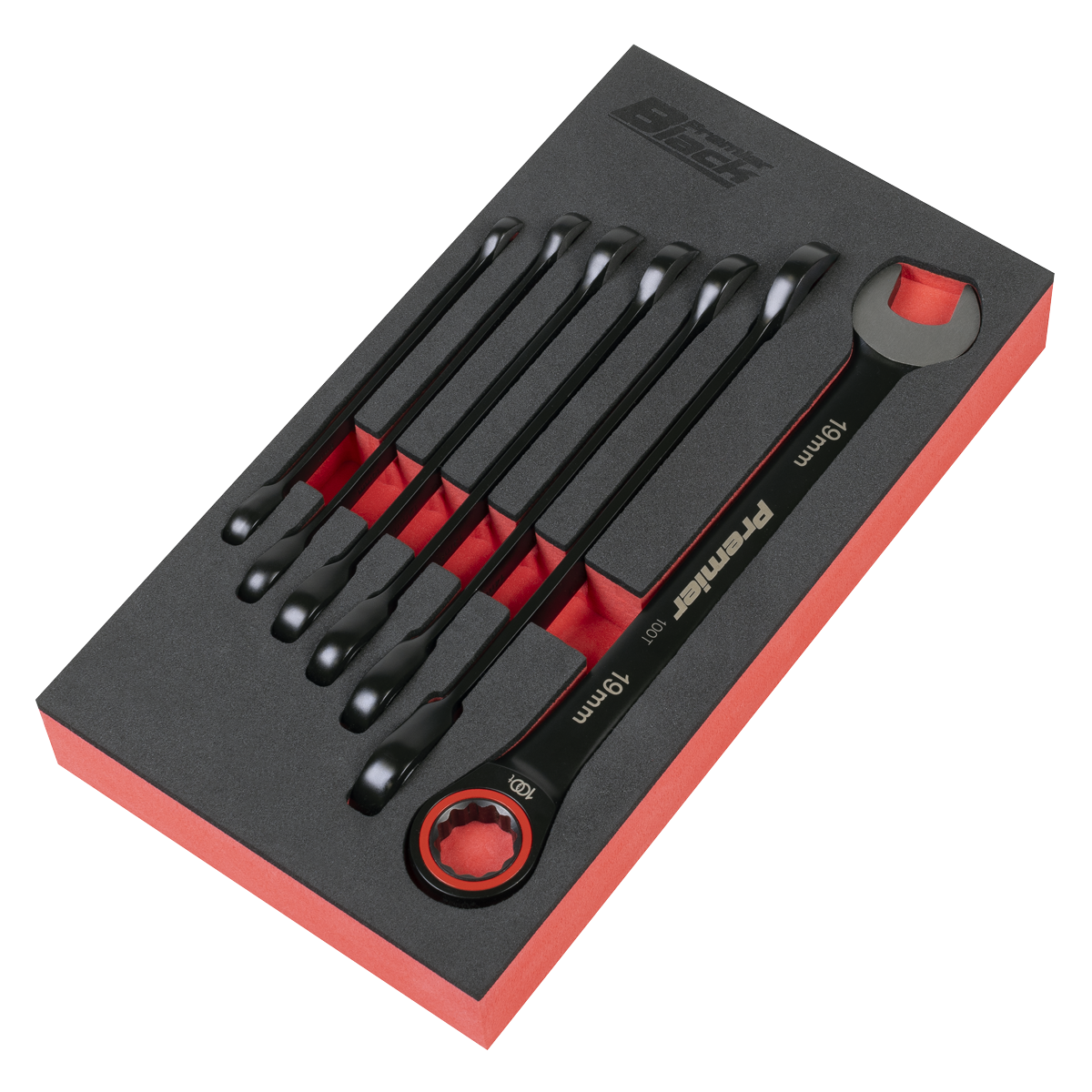 Combination Ratchet Spanner Set 7pc AK63941B