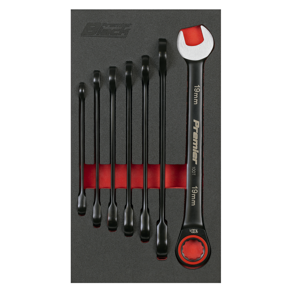 Combination Ratchet Spanner Set 7pc AK63941B