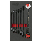 Combination Ratchet Spanner Set 7pc AK63941B