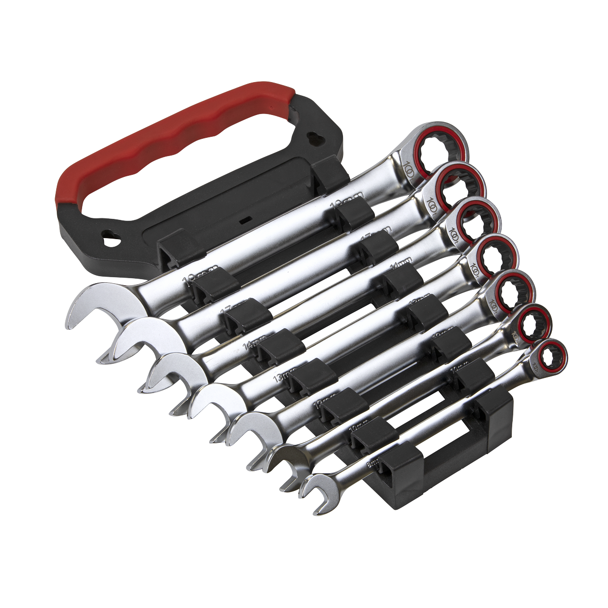 Combination Ratchet Spanner Set 7pc AK63941