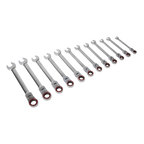 Flexi-Head Ratchet Combination Spanner Set 12pc AK63942