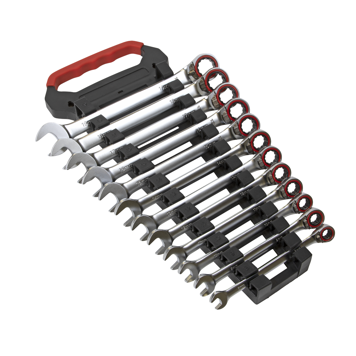 Reversible Ratchet Combination Spanner Set 12pc AK63944