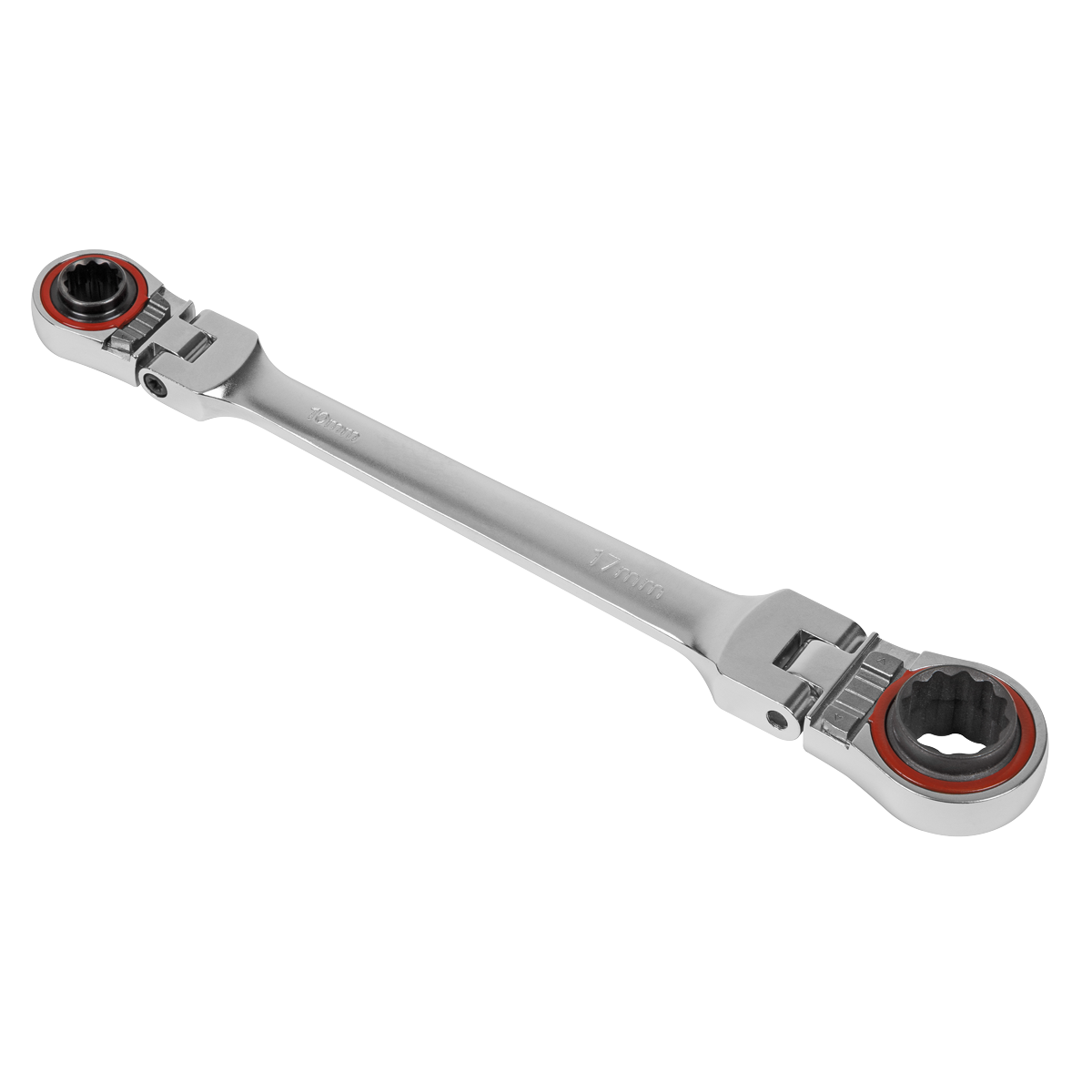 4-in-1 Flexi-Head Reversible Ratchet Ring Spanner AK63947
