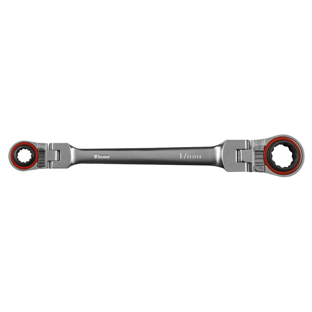 4-in-1 Flexi-Head Reversible Ratchet Ring Spanner AK63947
