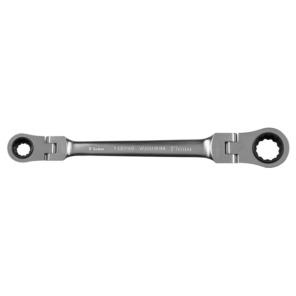 4-in-1 Flexi-Head Reversible Ratchet Ring Spanner AK63947