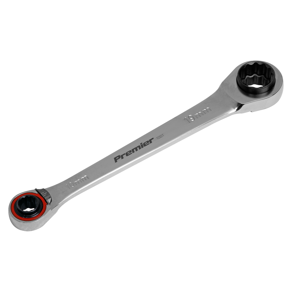 4-in-1 Reversible Ratchet Ring Spanner AK63948