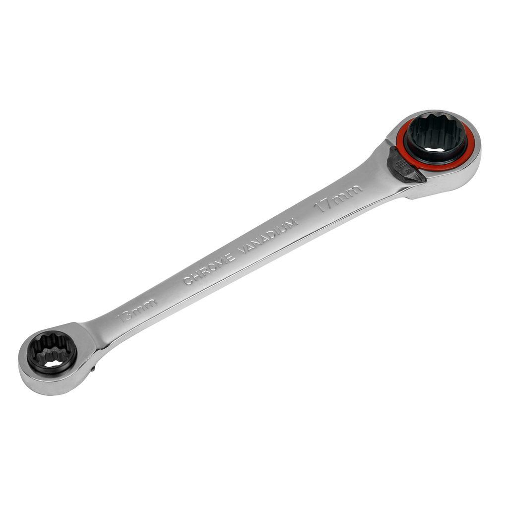 4-in-1 Reversible Ratchet Ring Spanner AK63948