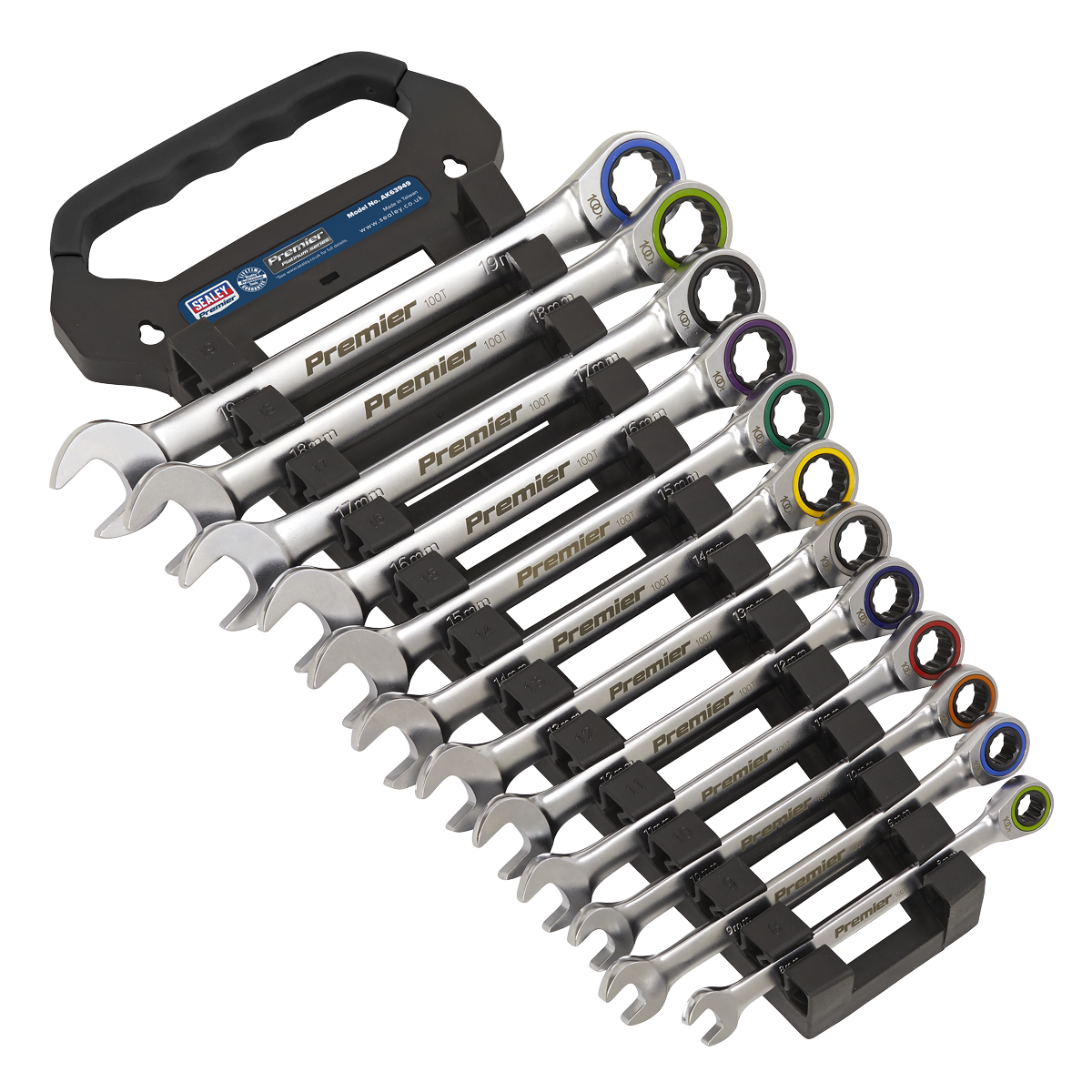 Combination Ratchet Spanner Set 12pc AK63949