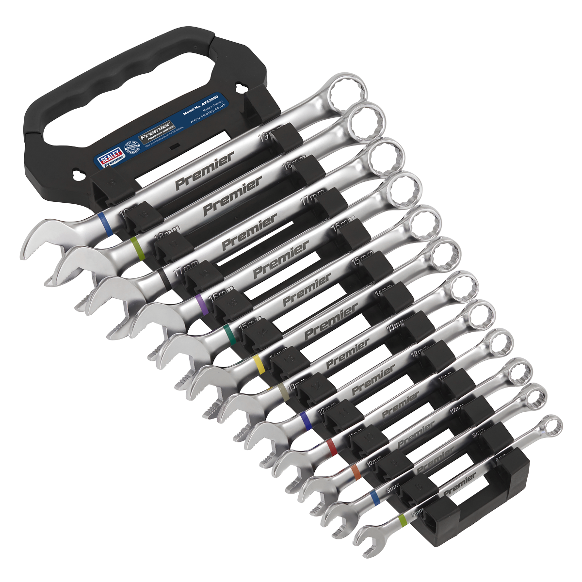 Anti-Slip Combination Spanner Set 12pc AK63950