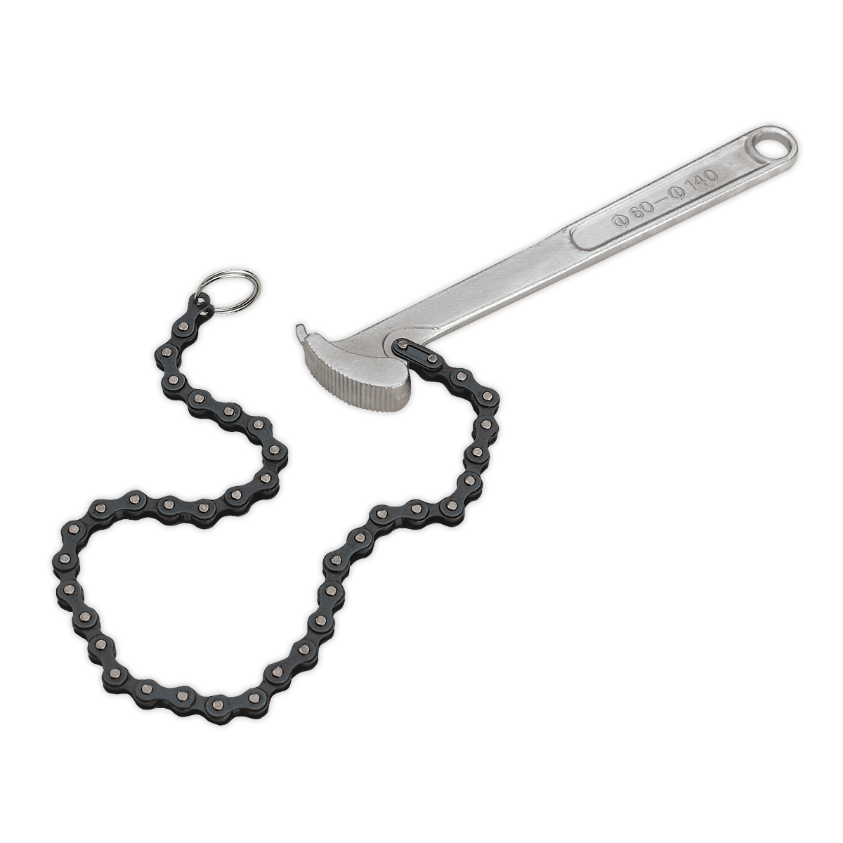 Oil Filter Chain Wrench 60-140mm Capacity AK6409