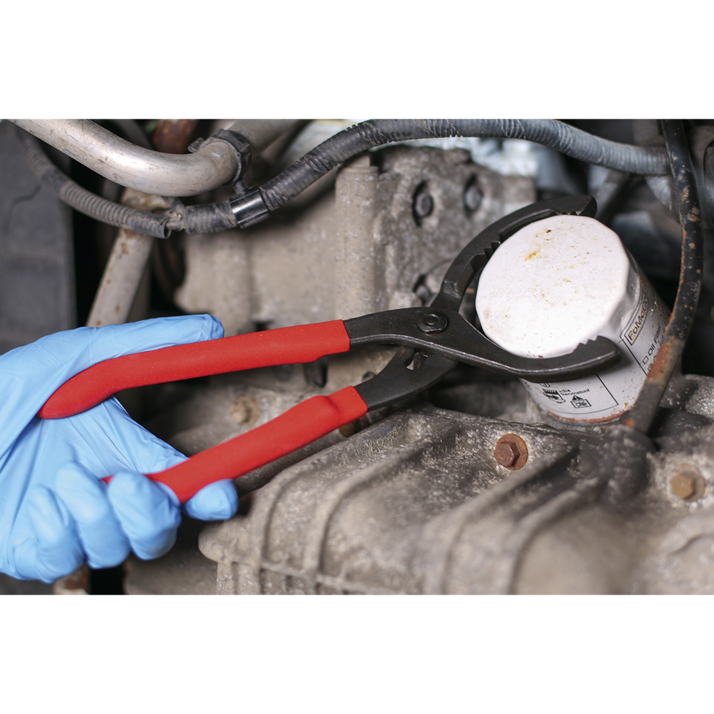 Oil Filter Pliers 54-89mm Capacity AK6412