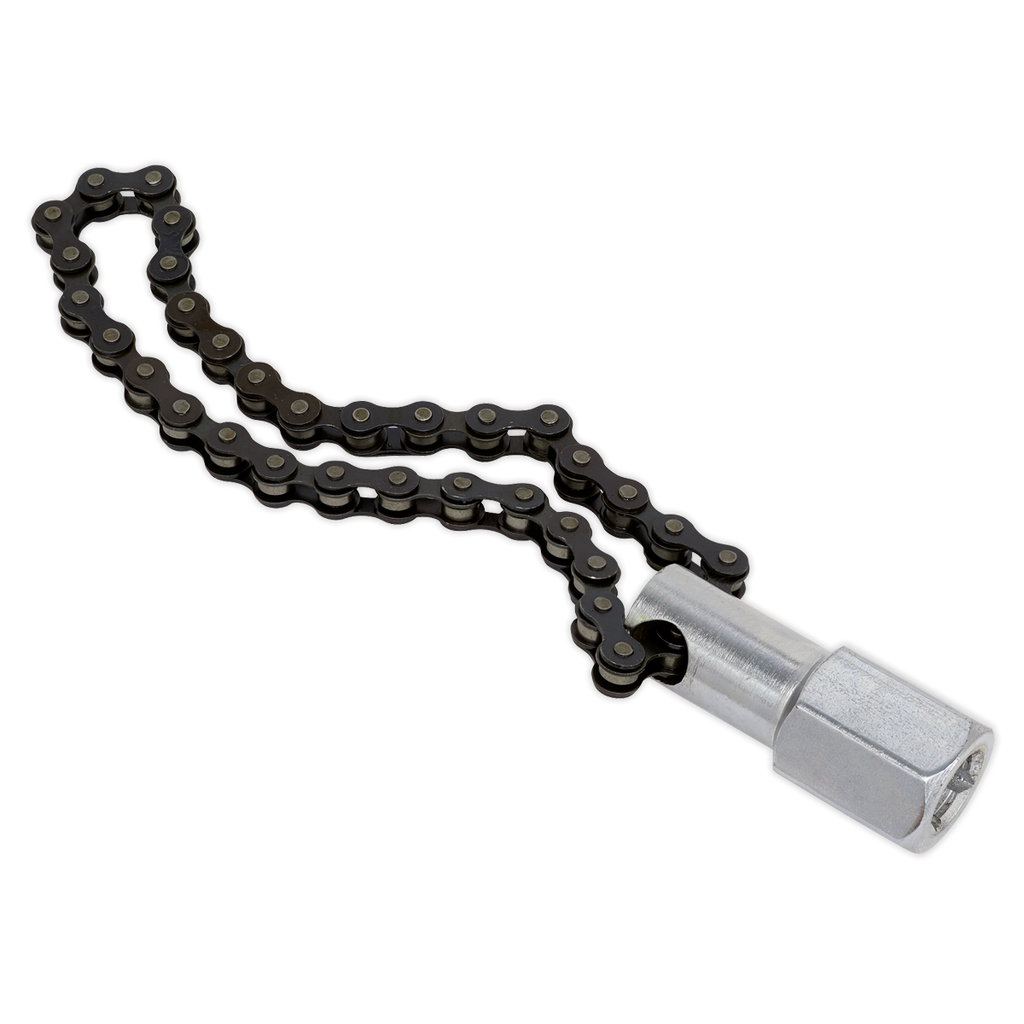 Oil Filter Chain Wrench 1/2"Sq Drive 120mm Capacity AK641