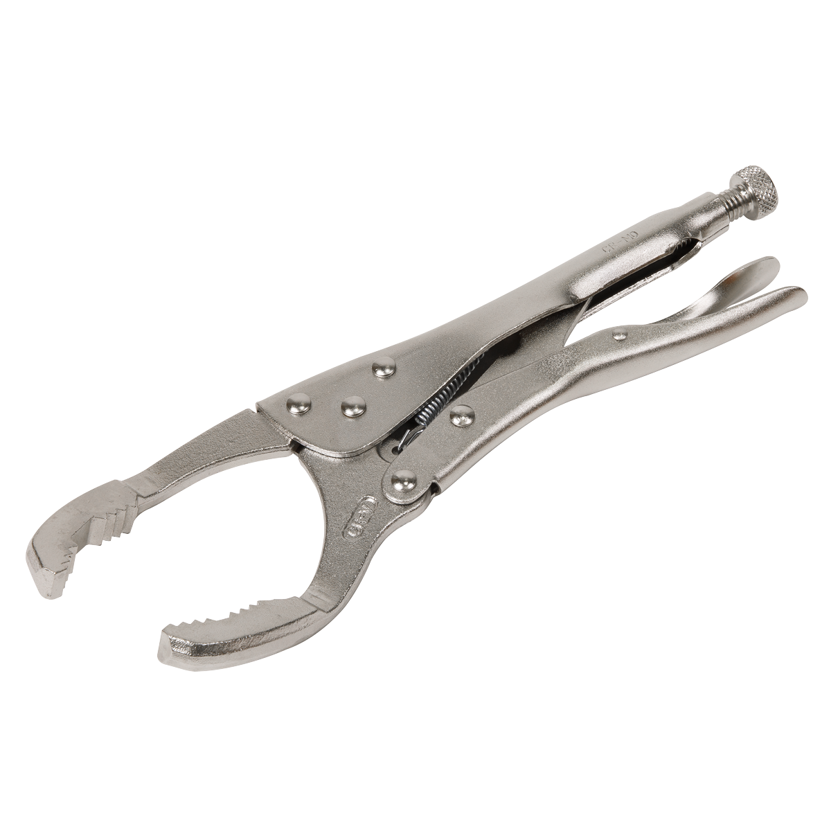 Angled Oil Filter Locking Pliers 45-130mm Capacity AK6423