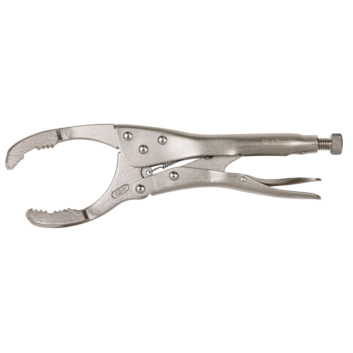 Angled Oil Filter Locking Pliers 45-130mm Capacity AK6423