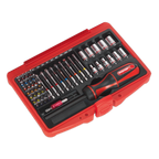 Fine Tooth Ratchet Screwdriver & Accessory Set 51pc AK64903