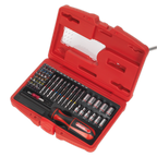 Fine Tooth Ratchet Screwdriver & Accessory Set 51pc AK64903