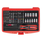 Fine Tooth Ratchet Screwdriver & Accessory Set 51pc AK64903