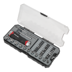 Fine Tooth Ratchet Screwdriver Socket & Bit Set 38pc AK64905