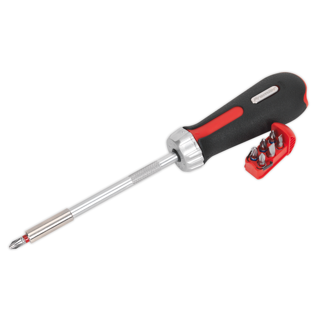 Fine Tooth Ratchet Screwdriver Set 8pc AK64907