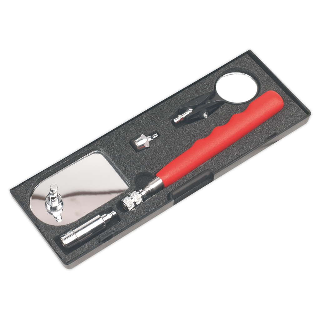 Telescopic Magnetic Pick-Up & Inspection Tool Kit 5pc AK6521