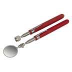 Telescopic Magnetic Pick-Up & Mirror Set 2pc AK6527