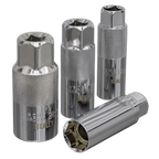 Magnetic Spark Plug Socket Set 3/8"Sq Drive 4pc AK65561