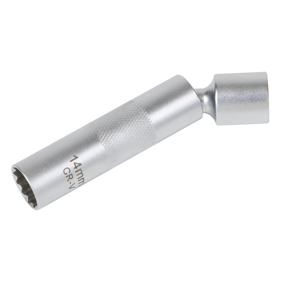 Spark Plug Socket with Universal Joint 3/8"Sq Drive 12-Point 14mm AK6569