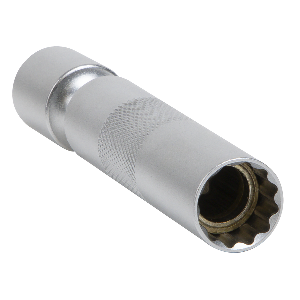 Spark Plug Socket with Universal Joint 3/8"Sq Drive 12-Point 14mm AK6569