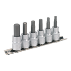 Hex Key Socket Bit Set 3/8"Sq Drive 6pc AK656
