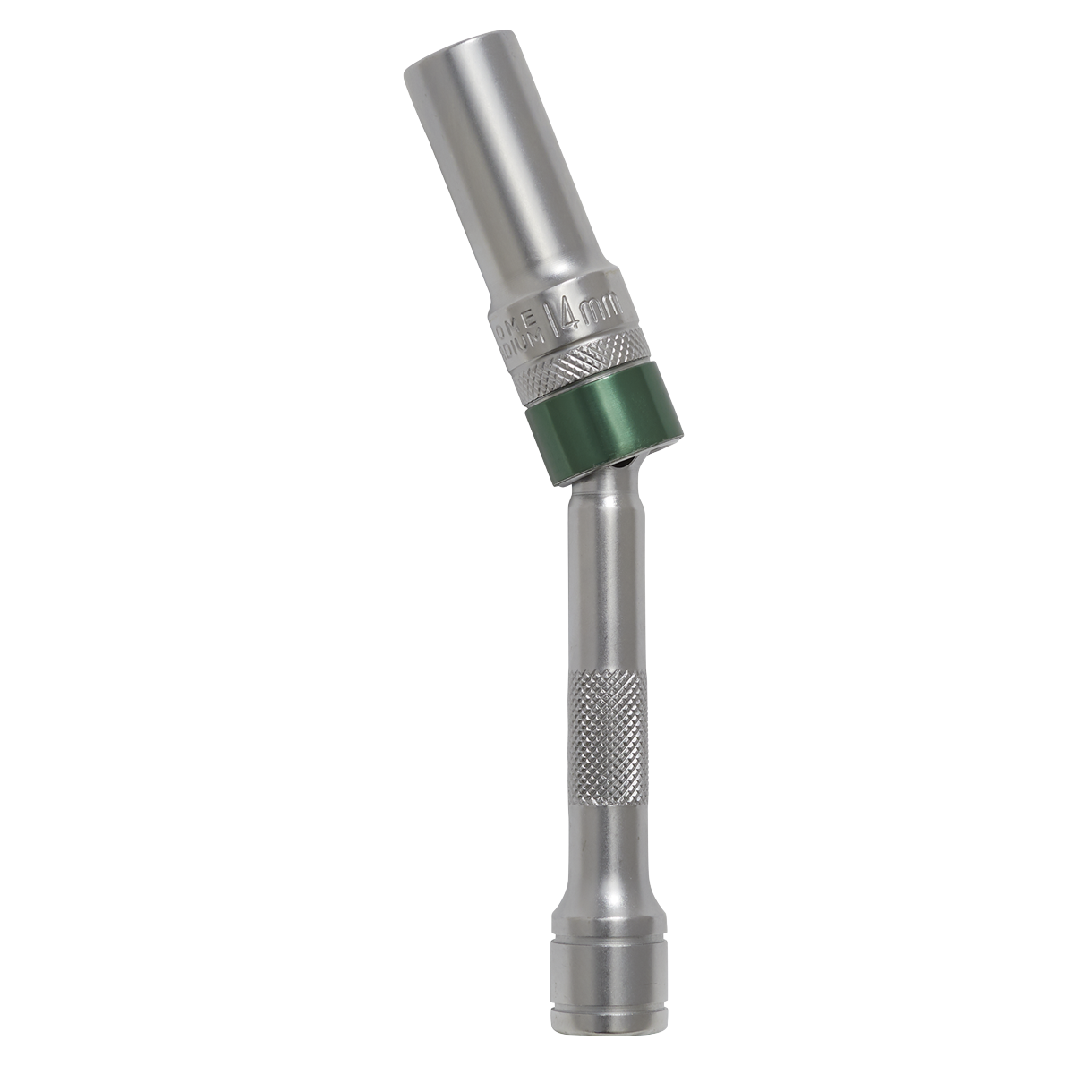 Spark Plug Socket with Universal Joint 3/8"Sq Drive 12-Point 150 x 14mm AK6570