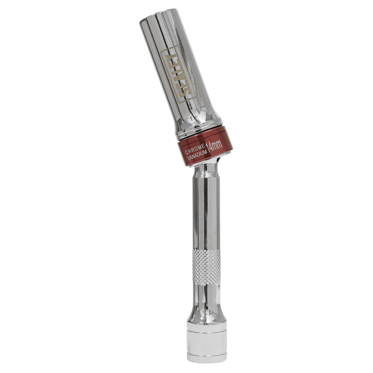 Spark Plug Socket with Universal Joint 3/8"Sq Drive 12-Point 150 x 14mm AK6570