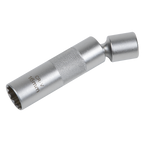 Spark Plug Socket with Universal Joint 3/8"Sq Drive 12-Point 16mm AK6571