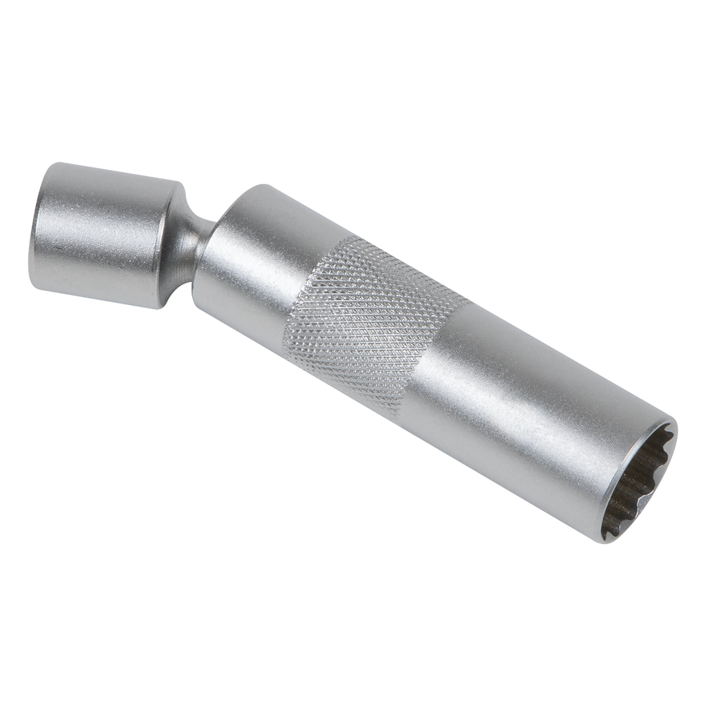Spark Plug Socket with Universal Joint 3/8"Sq Drive 12-Point 16mm AK6571