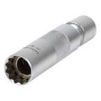 Spark Plug Socket with Universal Joint 3/8"Sq Drive 12-Point 16mm AK6571