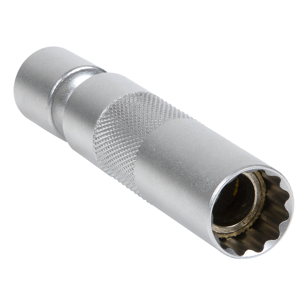 Spark Plug Socket with Universal Joint 3/8"Sq Drive 12-Point 16mm AK6571