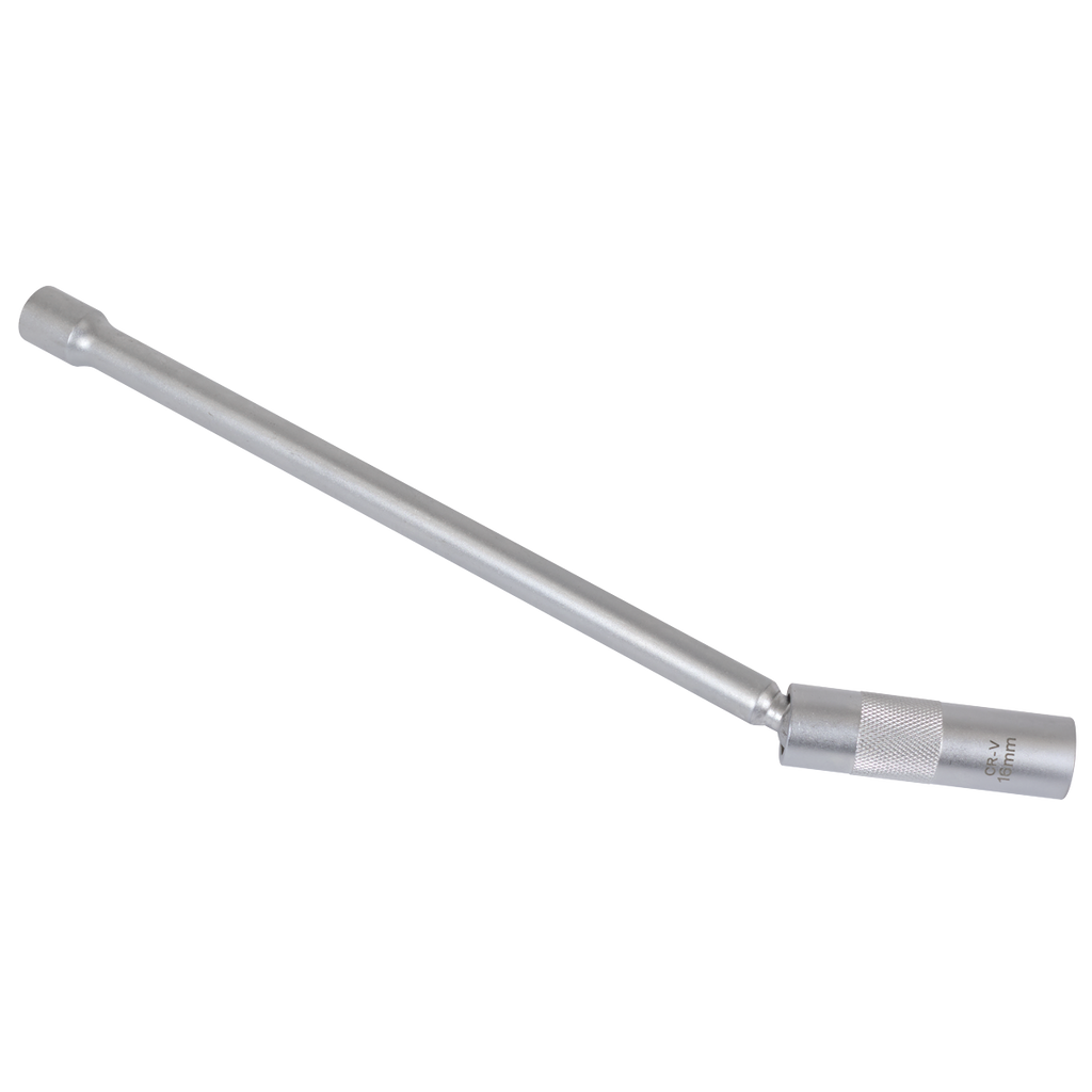 Spark Plug Socket with Universal Joint & Extension 3/8"Sq Drive 12-Point 16mm AK6576