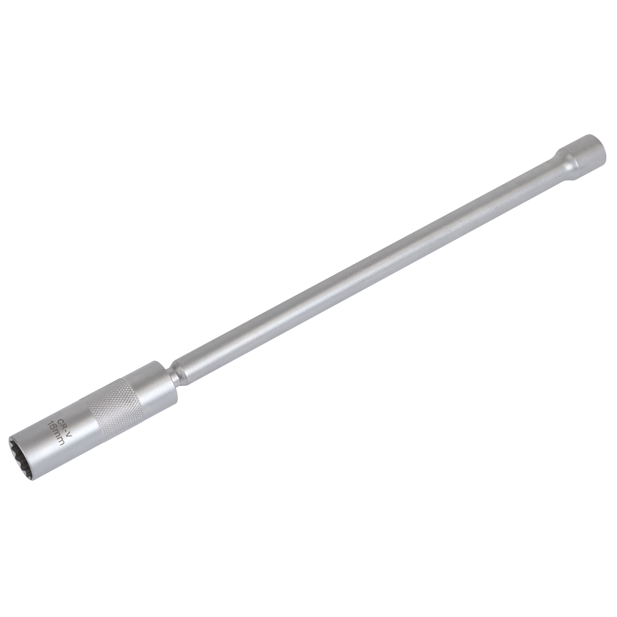 Spark Plug Socket with Universal Joint & Extension 3/8"Sq Drive 12-Point 16mm AK6576