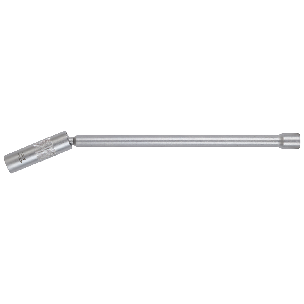 Spark Plug Socket with Universal Joint & Extension 3/8"Sq Drive 12-Point 16mm AK6576