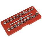 Oil Drain Plug Key Set 3/8"Sq Drive 21pc AK6586