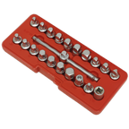 Oil Drain Plug Key Set 3/8"Sq Drive 21pc AK6586