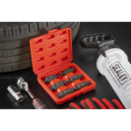 Double End Oil Drain Plug Key Set 6pc AK658