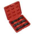 Double End Oil Drain Plug Key Set 6pc AK658