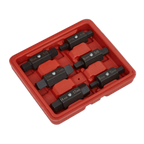 Double End Oil Drain Plug Key Set 6pc AK658