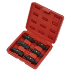 Double End Oil Drain Plug Key Set 6pc AK658