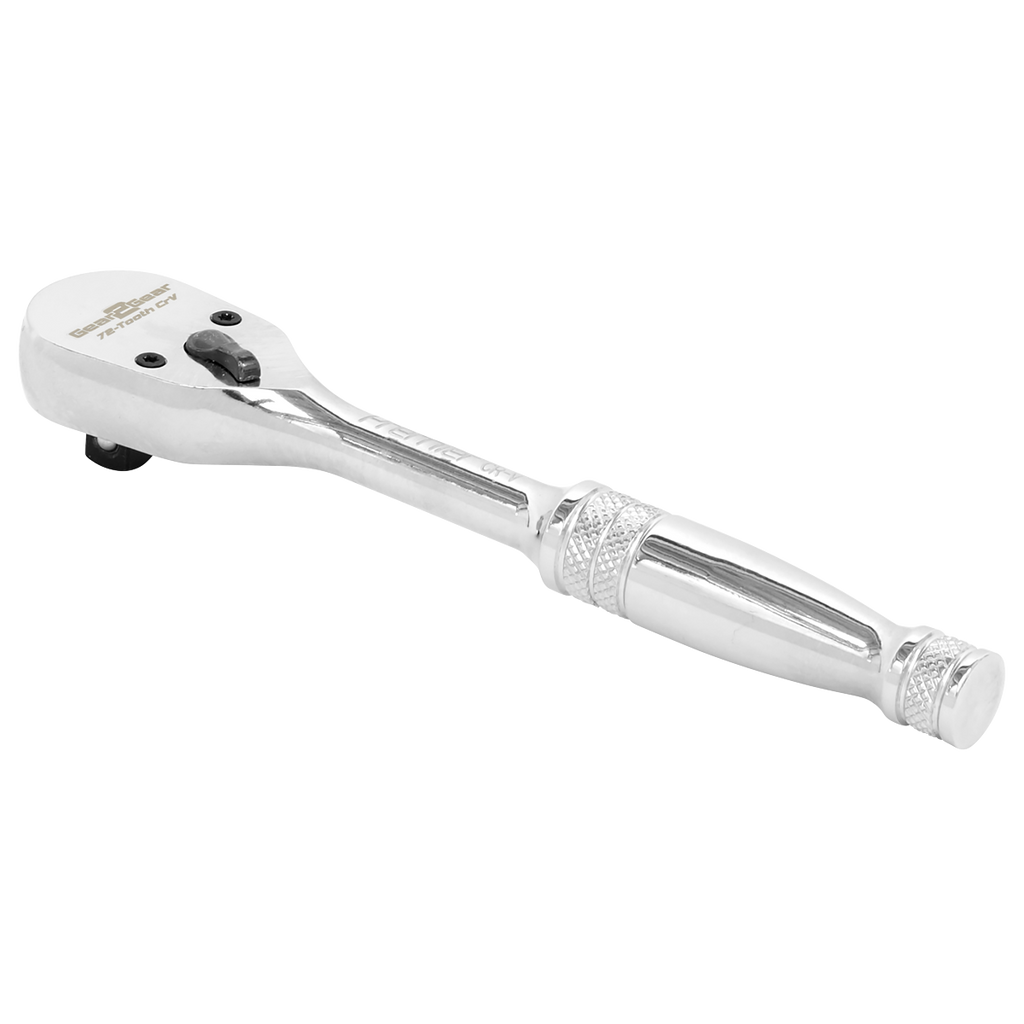 Dust-Free Ratchet Wrench with Flip Reverse 1/4"Sq Drive AK660DF