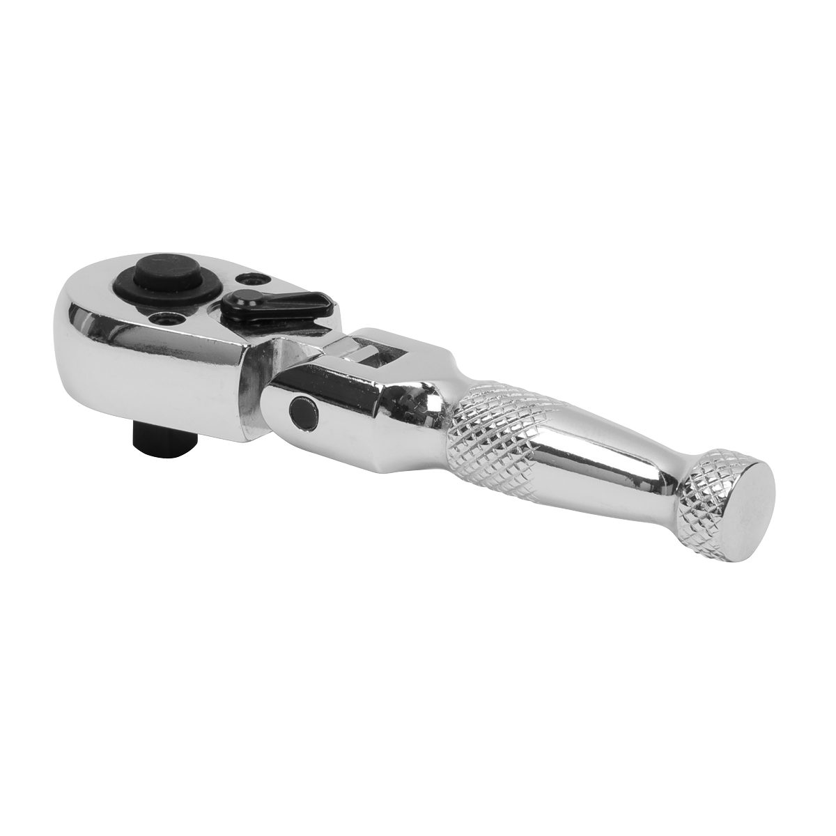Stubby Flexi-Head Ratchet Wrench 1/4"Sq Drive AK660SF